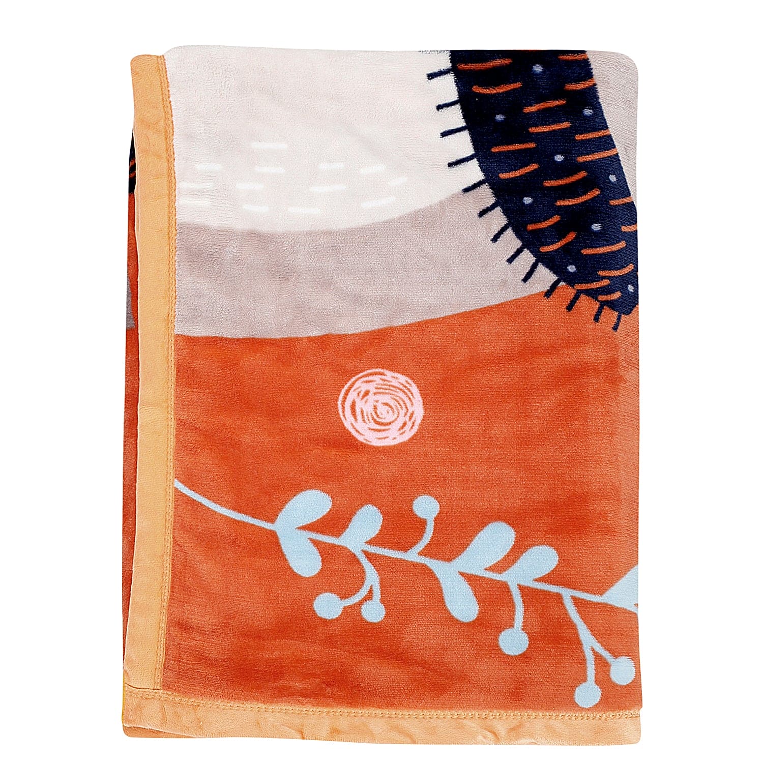Winter Is Coming Orange Two-Ply Blanket - Baby Moo