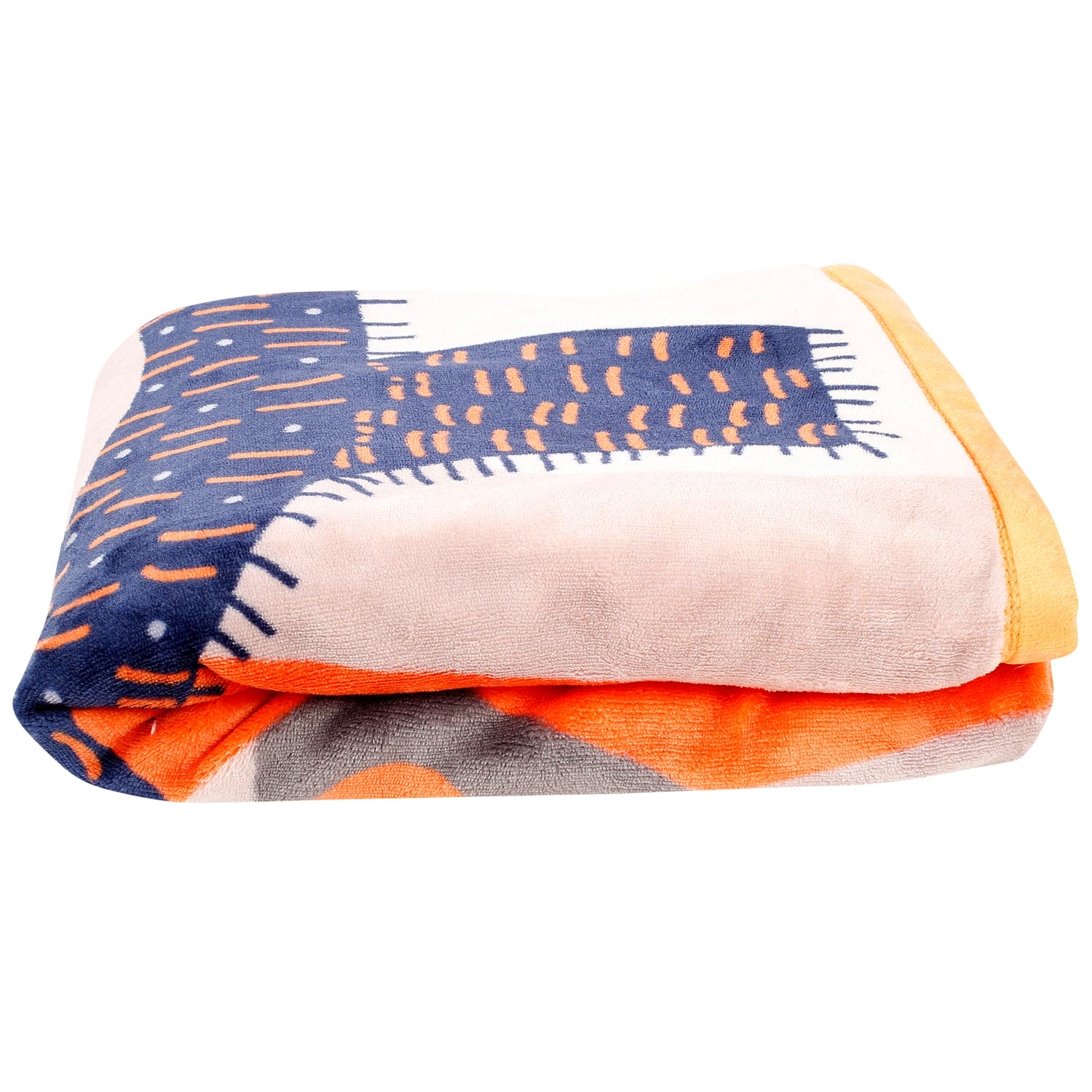 Winter Is Coming Orange Two-Ply Blanket - Baby Moo