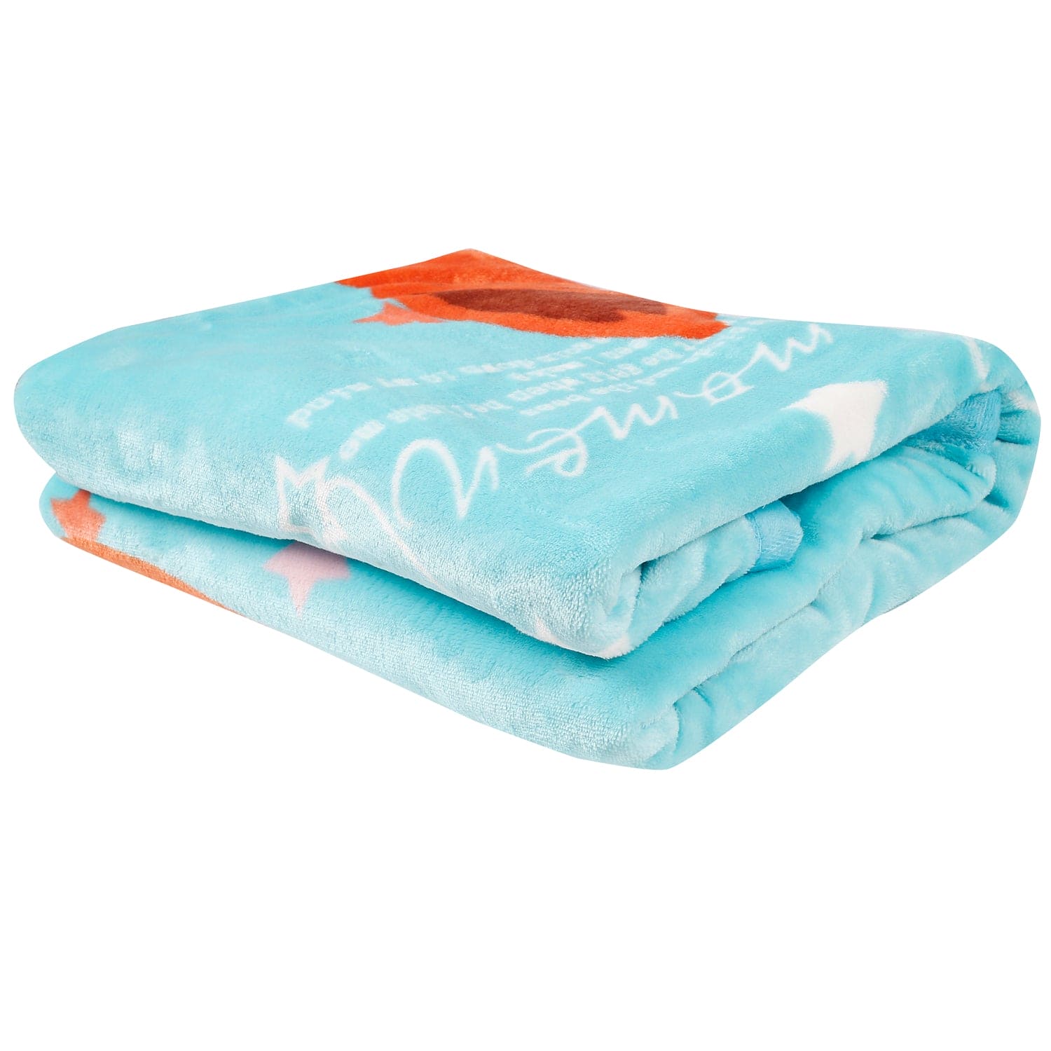 Perfect Star Moment Blue Two-Ply Blanket