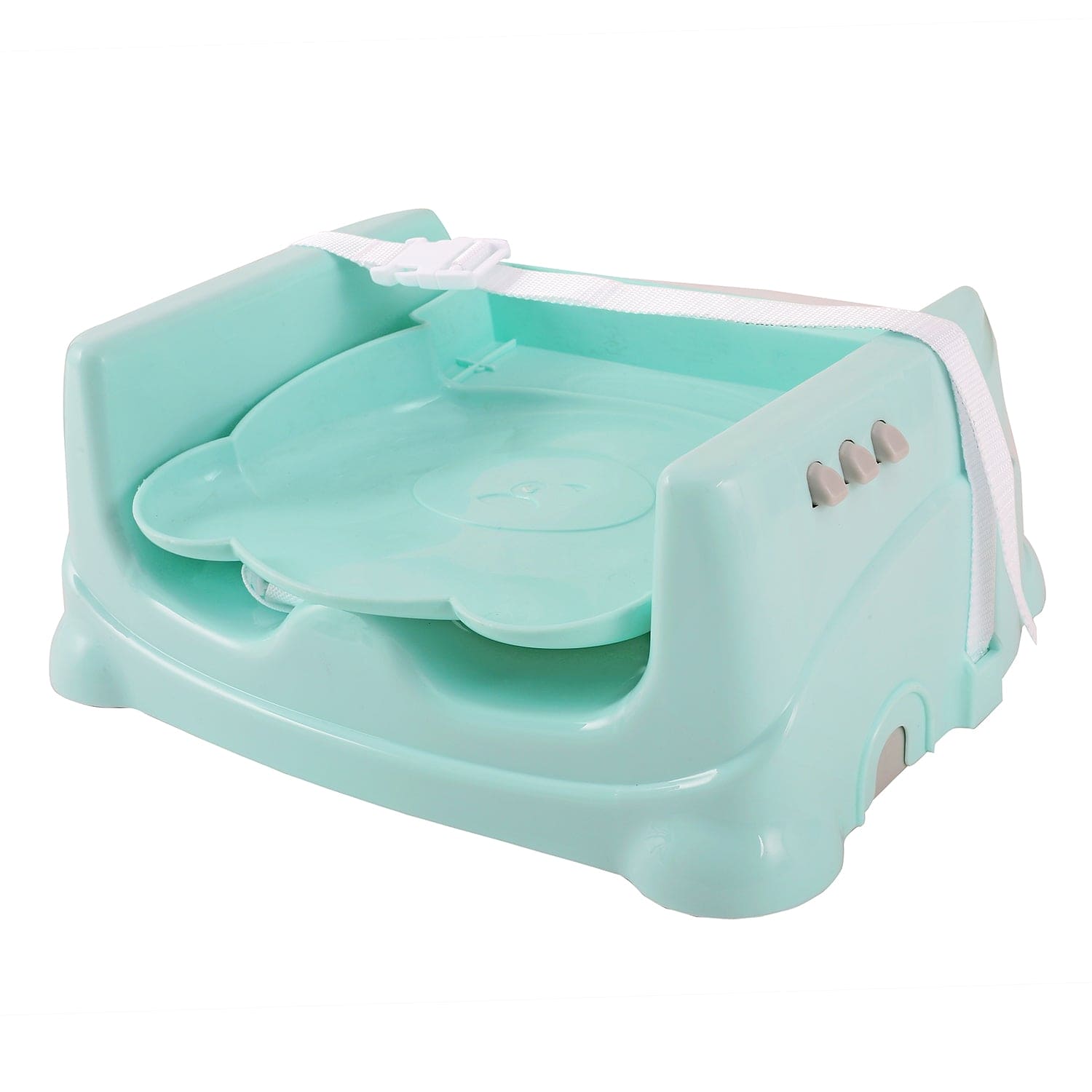 Mint Green Foldable Feeding / Dining Chair with Strap