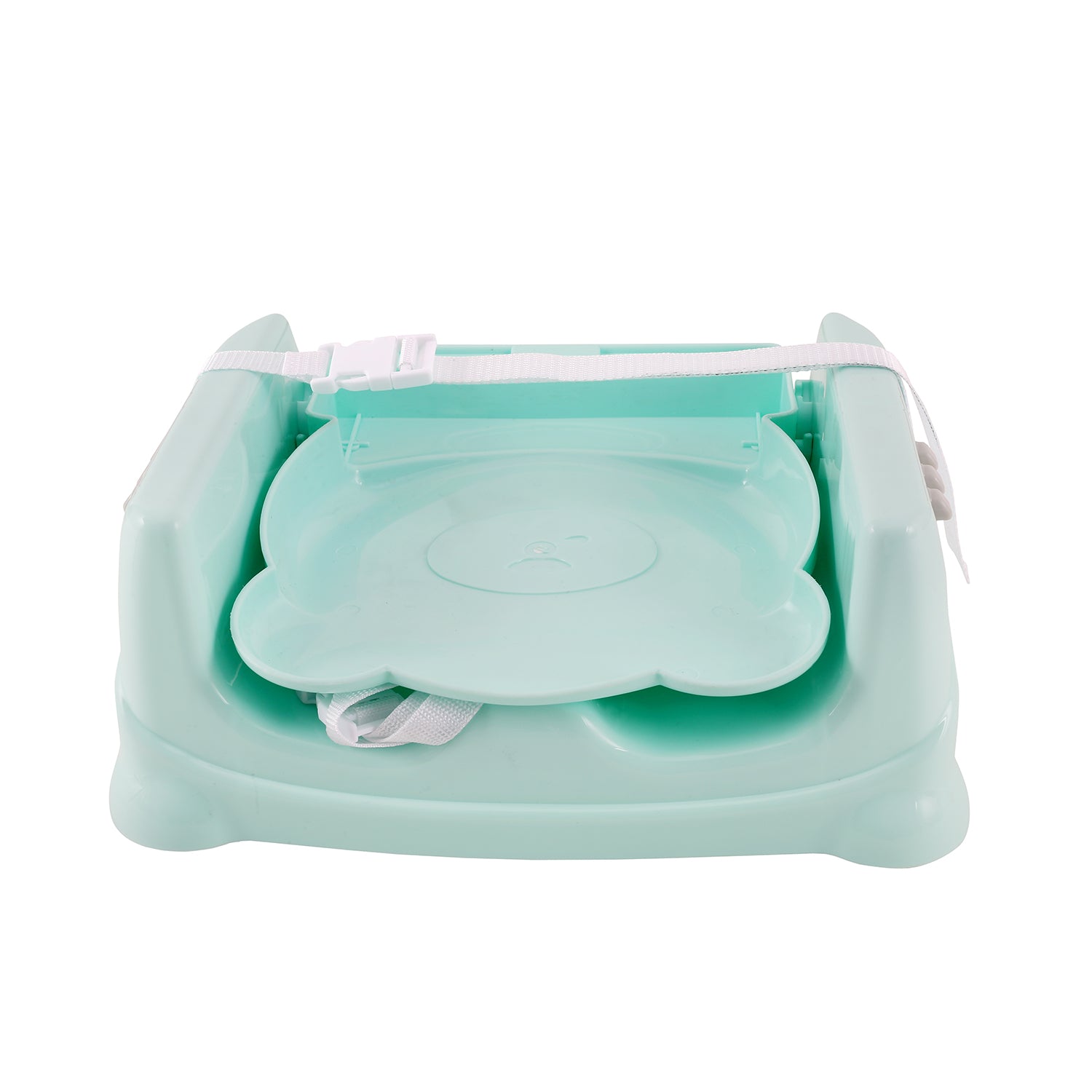 Mint Green Foldable Feeding / Dining Chair with Strap