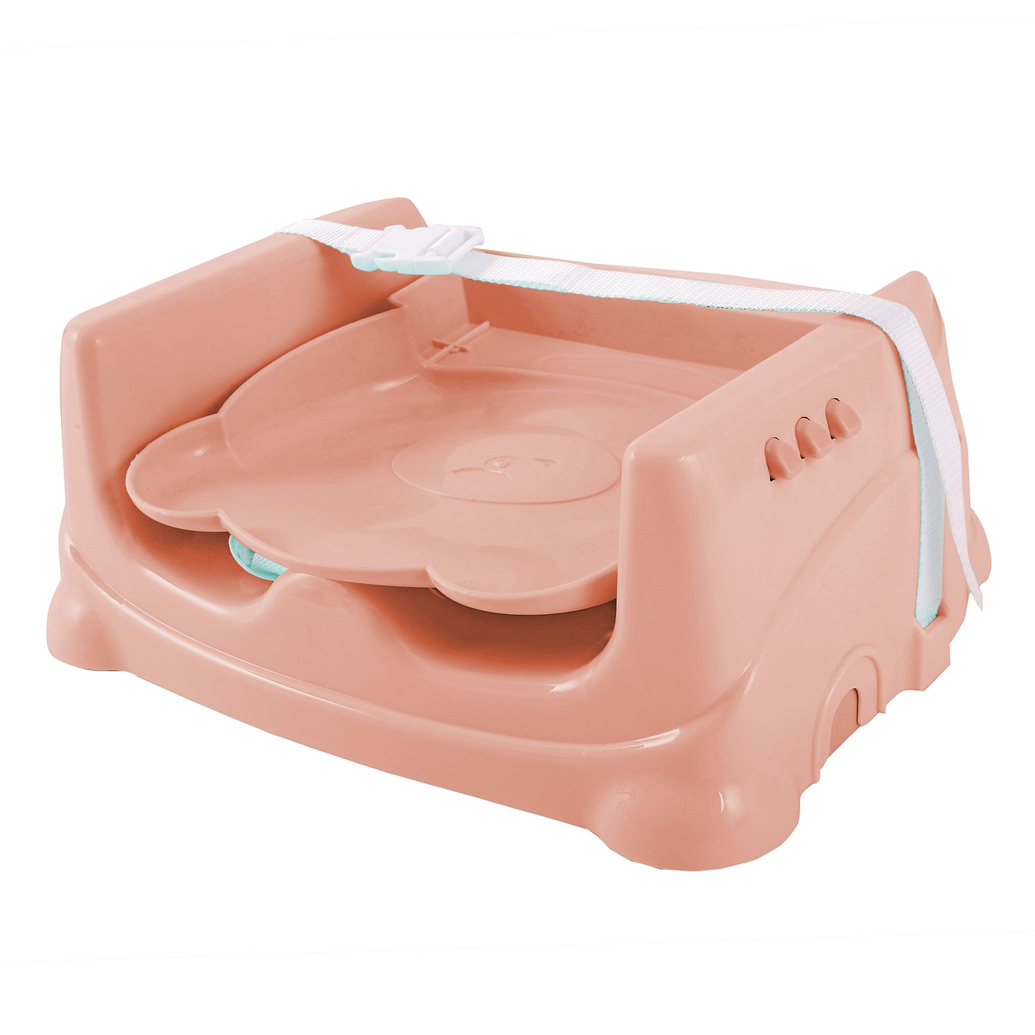 Peach Foldable Feeding / Dining Chair with Strap - Baby Moo