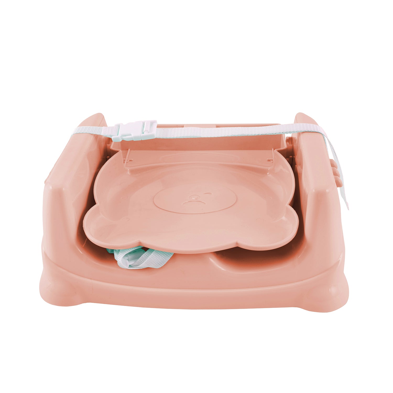 Peach Foldable Feeding / Dining Chair with Strap - Baby Moo