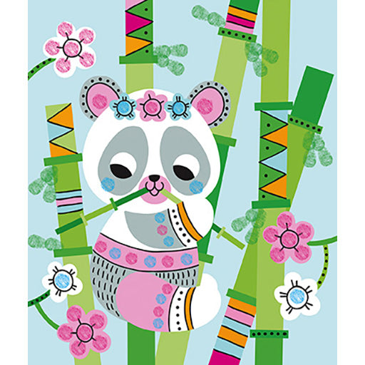 Janod Finger Inkpad Panda And His Friends - Multicolour