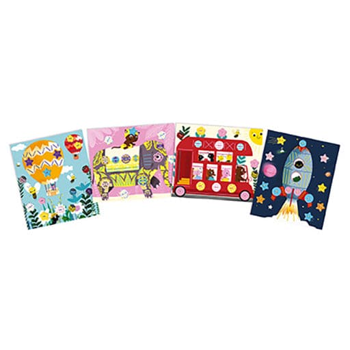 Janod Buttons And Thread Have A Good Trip - Multicolour