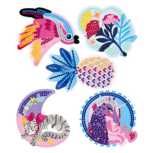 Janod Crystal Pixies Lovely Decorations - Multicolour