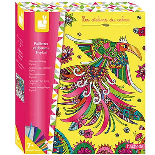 Janod Tropical Glitter And Gilding - Multicolour