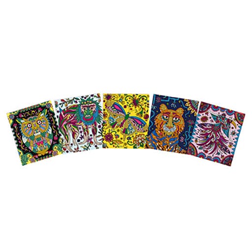 Janod Tropical Glitter And Gilding - Multicolour