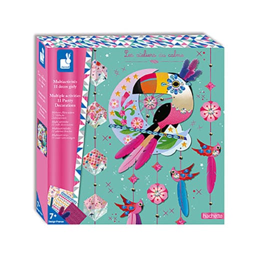 Janod 11 Pretty Decorations Multi-Activity Box Set - Multicolour - Baby Moo
