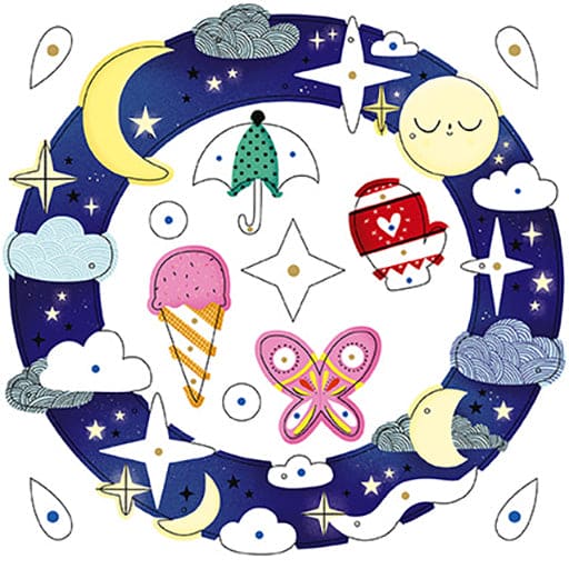 Janod 4 Seasons Dream-Catcher - Multicolour