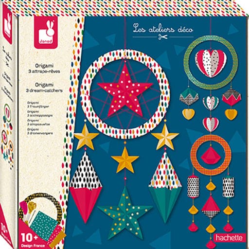 Janod Origami 3 Dream-Catchers - Multicolour