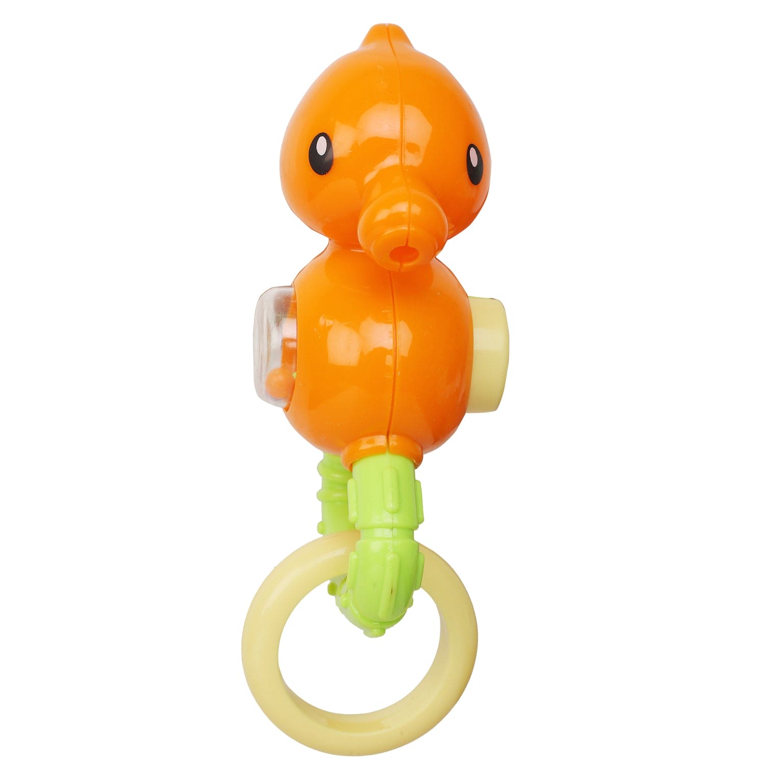 Seahorse Orange Rattle Toy - Baby Moo