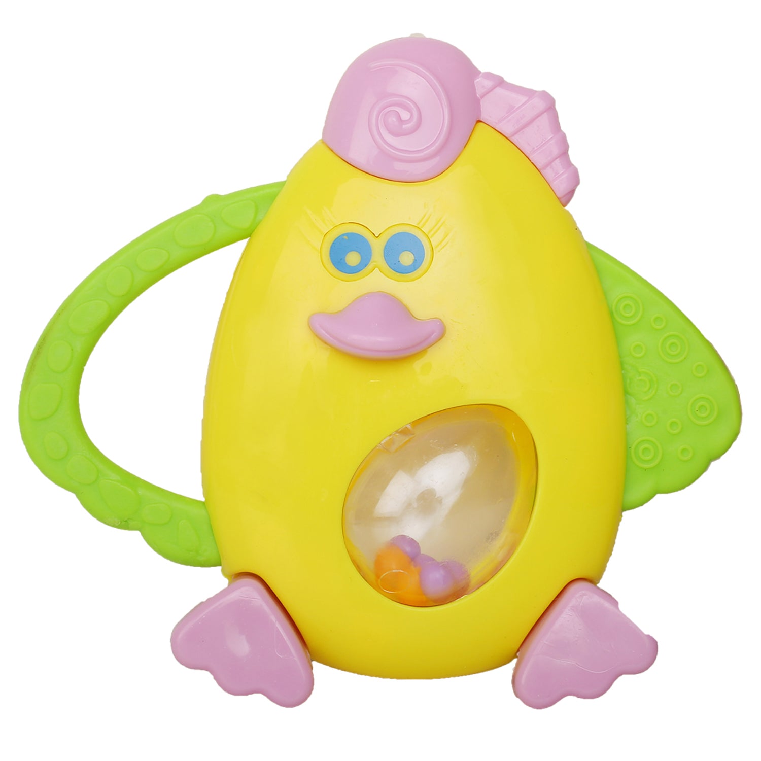 Animal Yellow Rattle Toy - Baby Moo