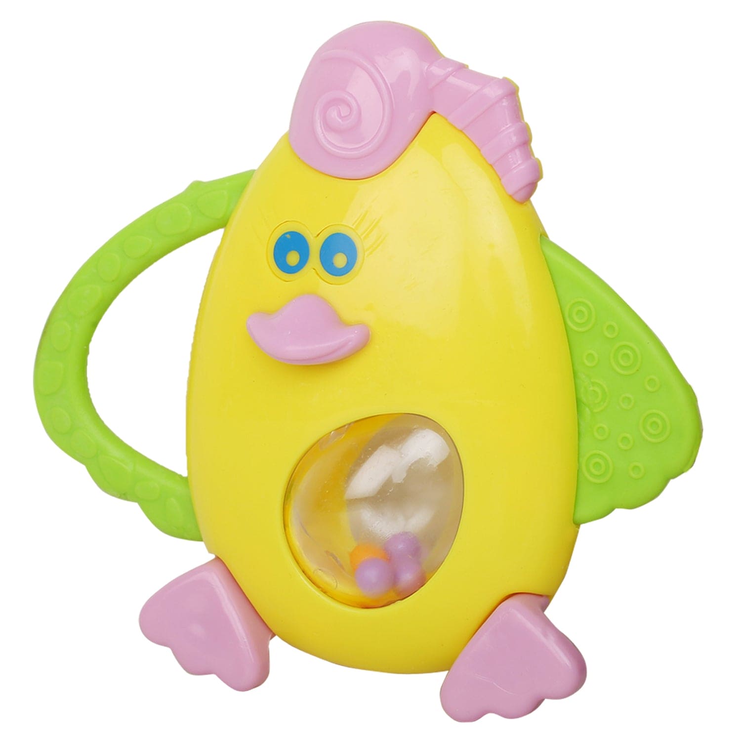 Animal Yellow Rattle Toy - Baby Moo