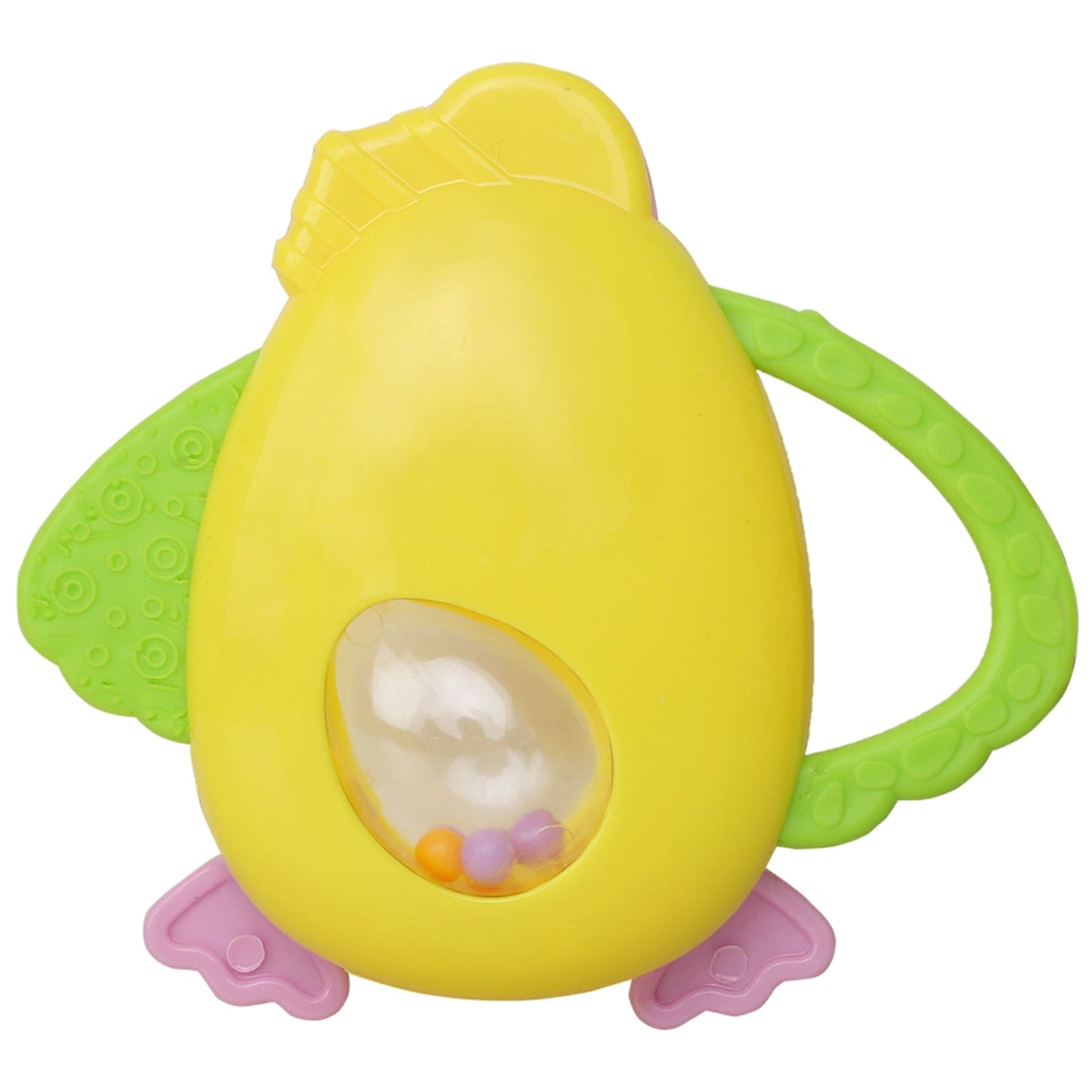 Animal Yellow Rattle Toy - Baby Moo