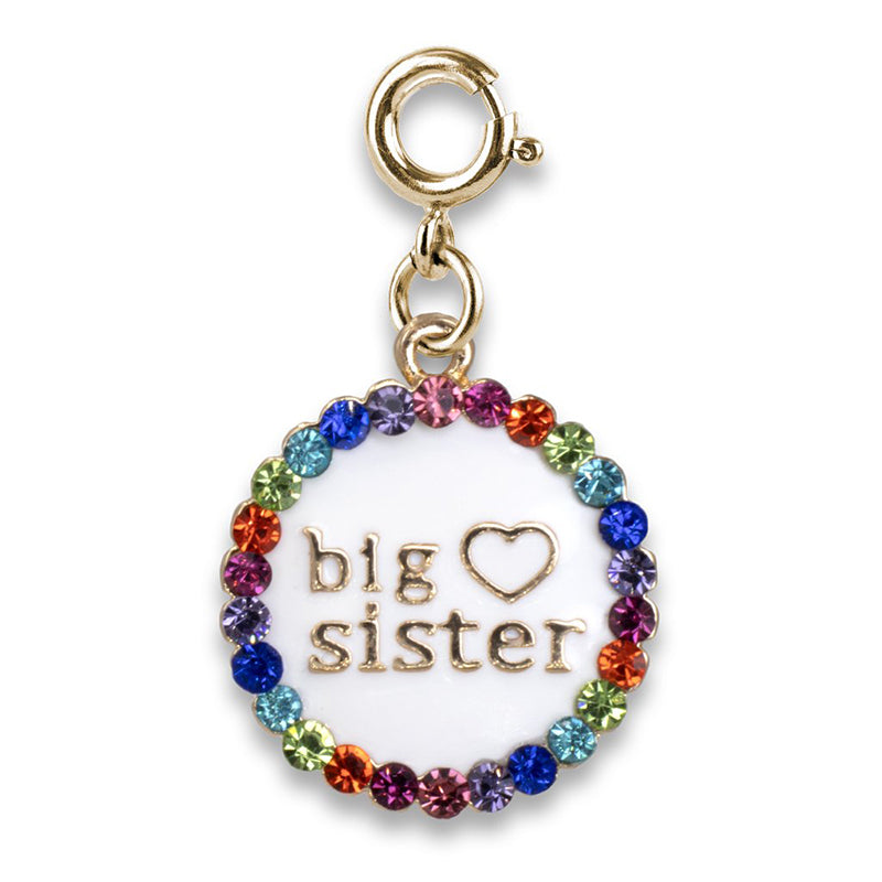 Charmit Gold Big Sister Charm - Multicolour
