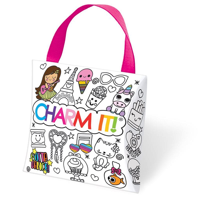 Charmit Signature Pouch - White