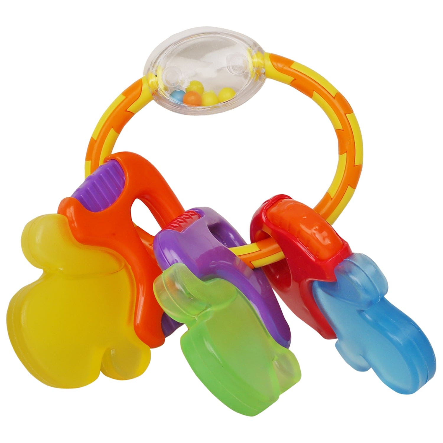 Bunch Of Multicolour Rattle Toy - Baby Moo