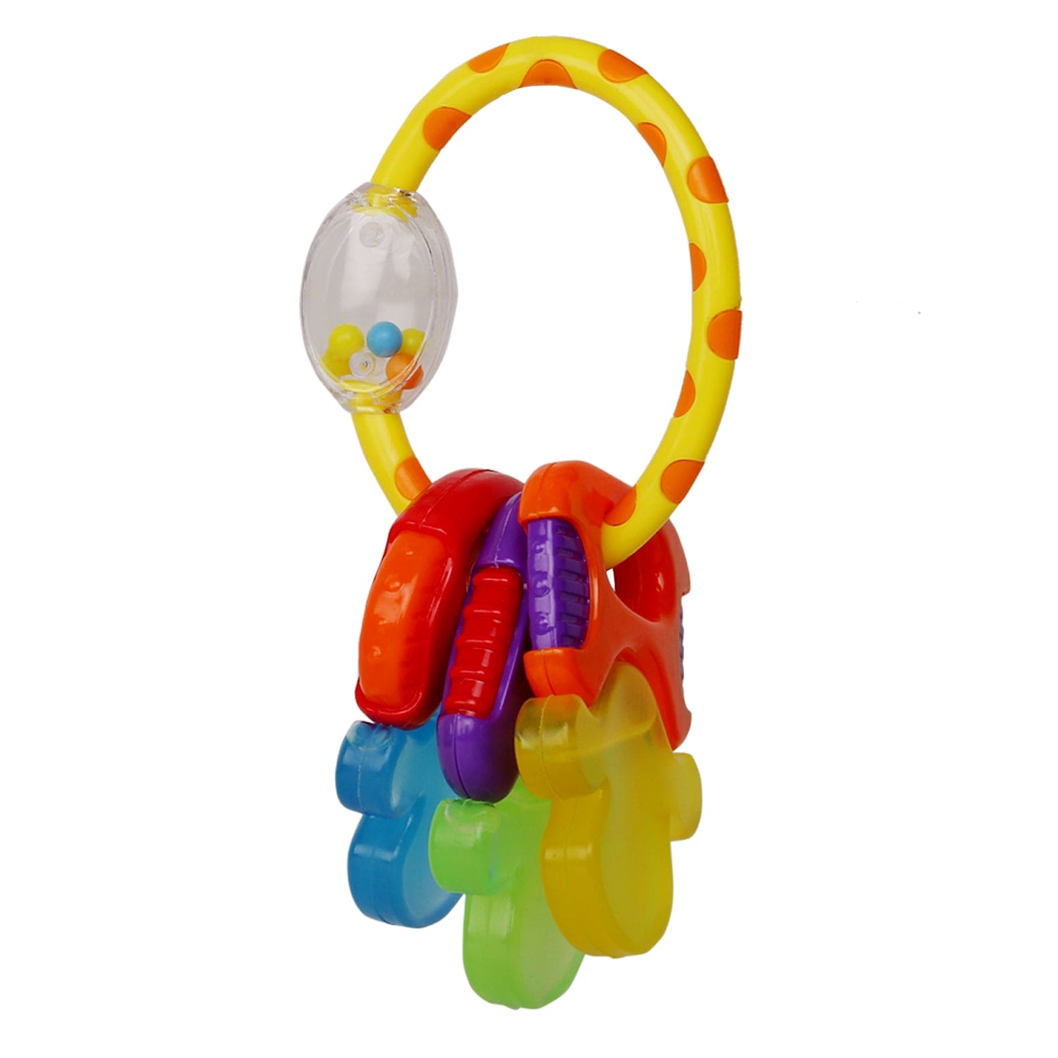 Bunch Of Multicolour Rattle Toy - Baby Moo