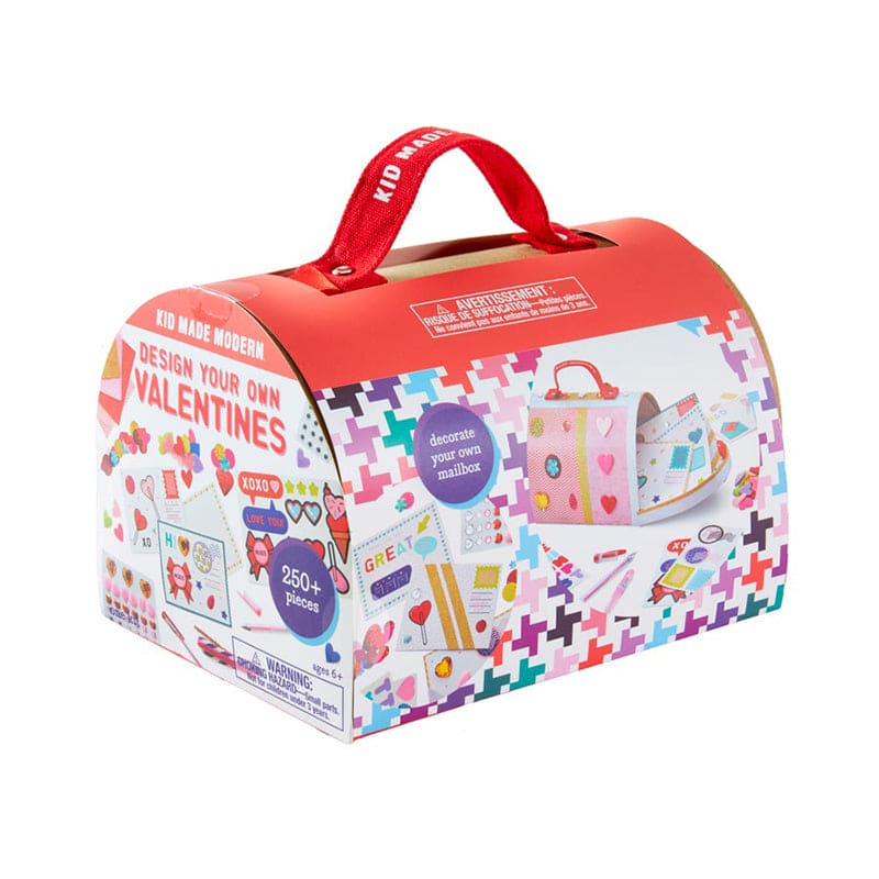 Kid Made Modern Design Your Own Valentines Kit - Multicolour