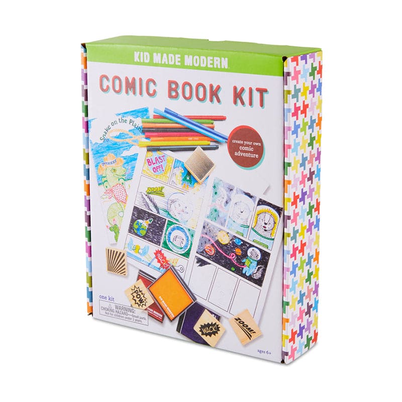 Kid Made Modern Comic Book Kit - Multicolour