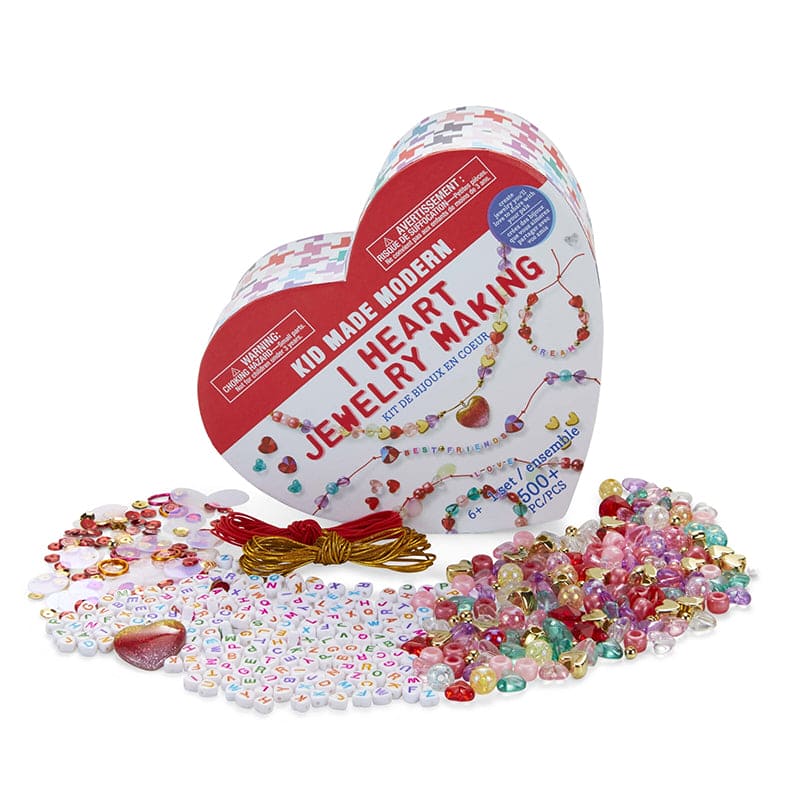 Kid Made Modern I Heart Jewelry Kit - Multicolour - Baby Moo