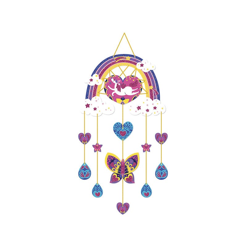 Janod Multiactivities 6 Rainbow Decorations To Make - Multicolour - Baby Moo