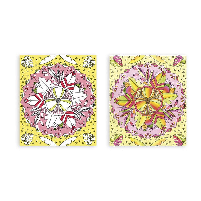 Janod Rainbow Painting Mandalas - Multicolour