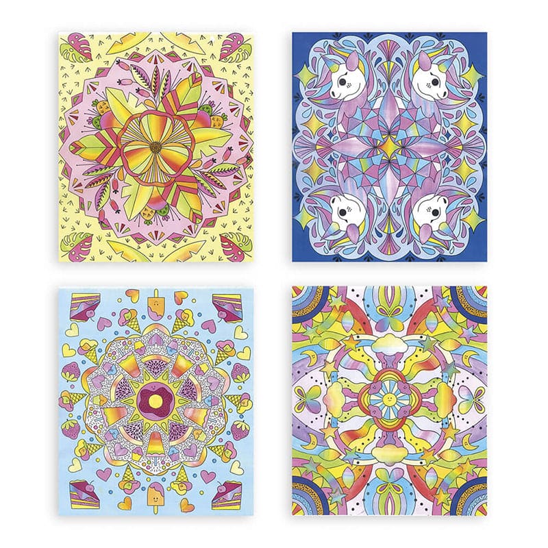 Janod Rainbow Painting Mandalas - Multicolour