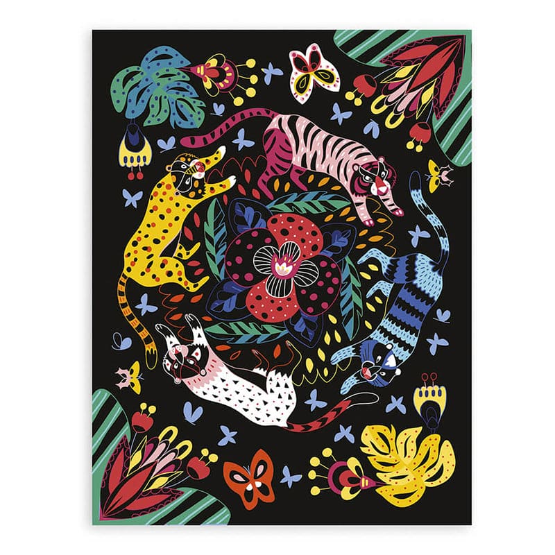 Janod Multiactivities Scratch Art - Multicolour
