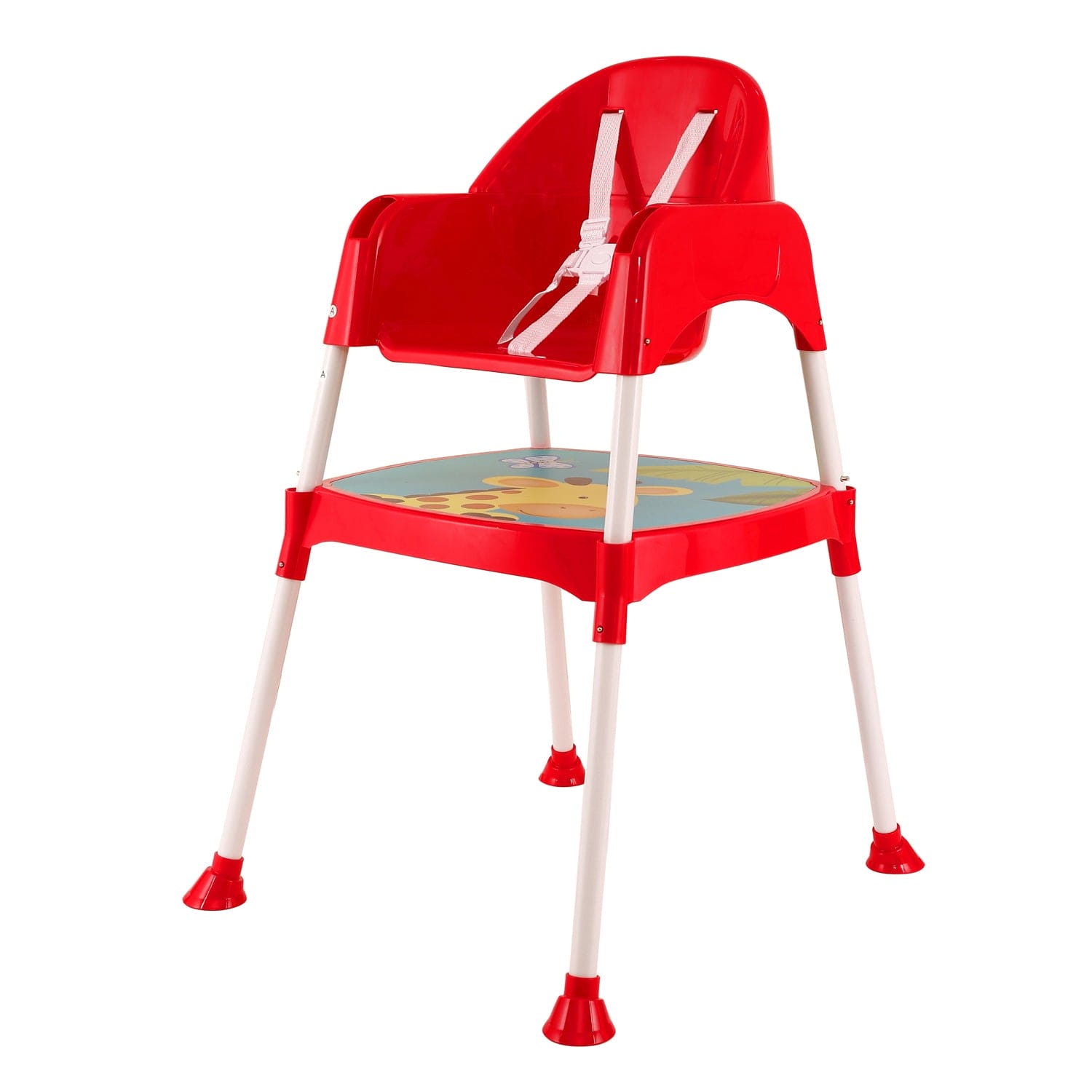Giraffe Red High Dining Chair - Baby Moo