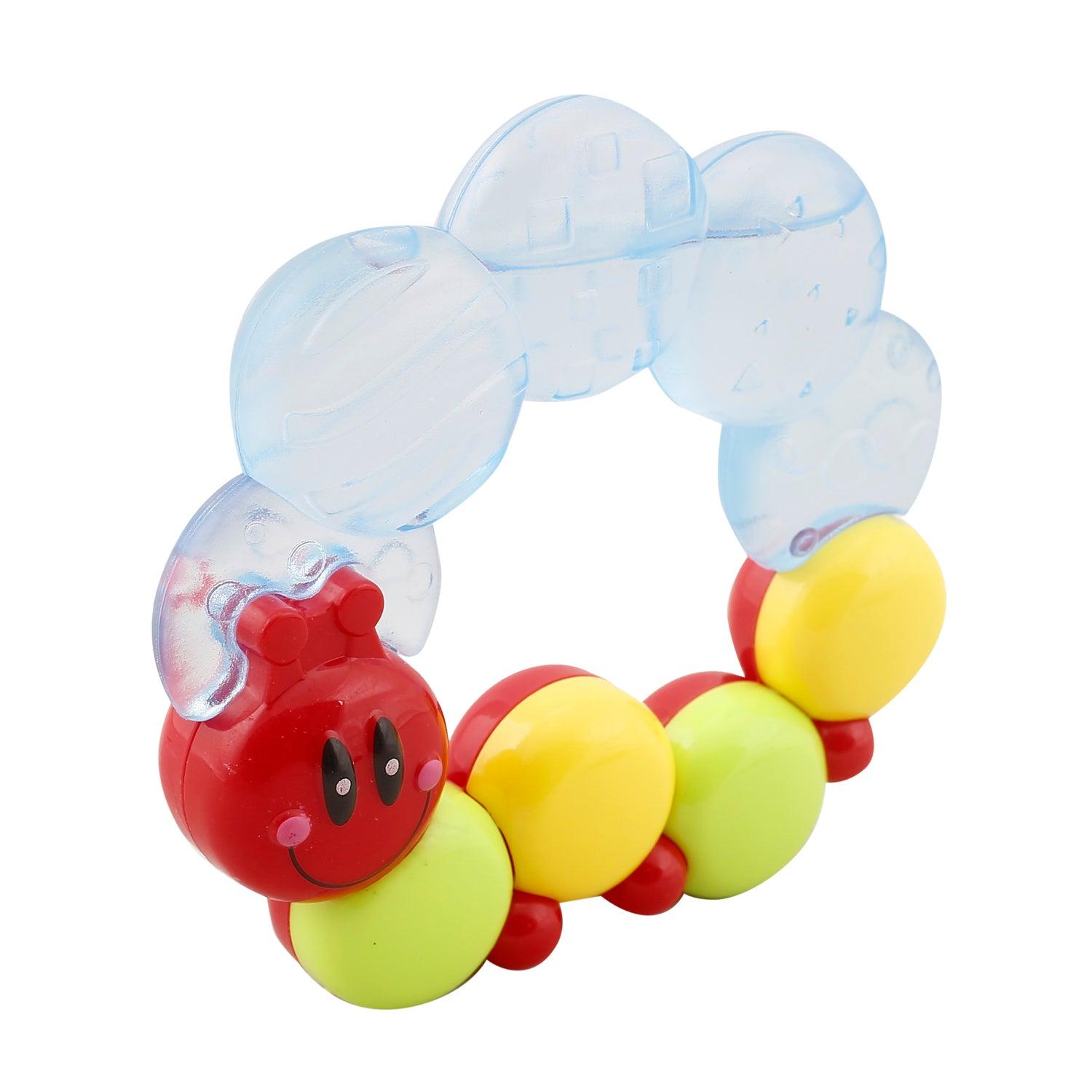 Growing Caterpillar Multicolour Rattle Teether - Baby Moo