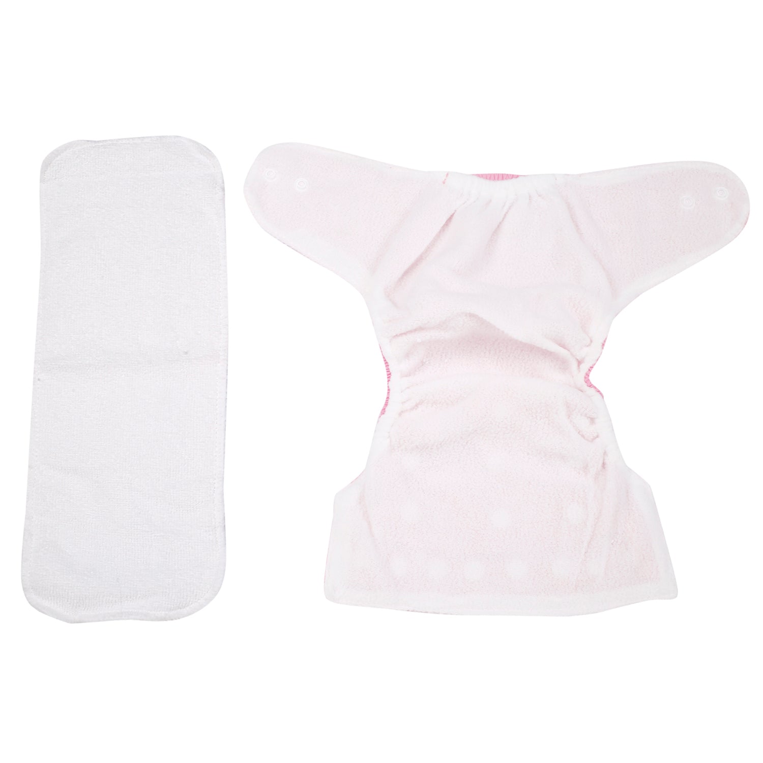 Plain Pink Reusable Diaper - Baby Moo