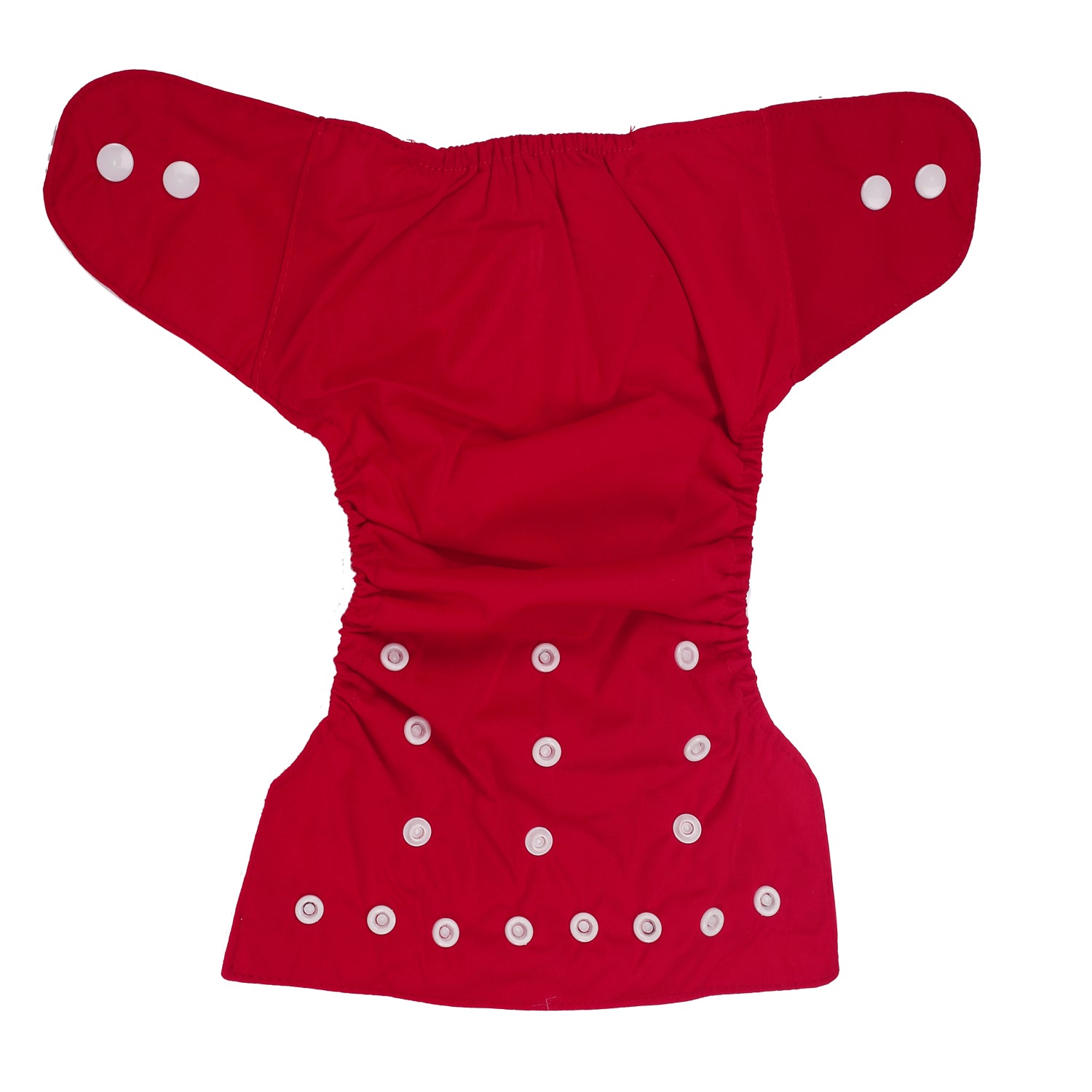 Plain Red Reusable Diaper - Baby Moo