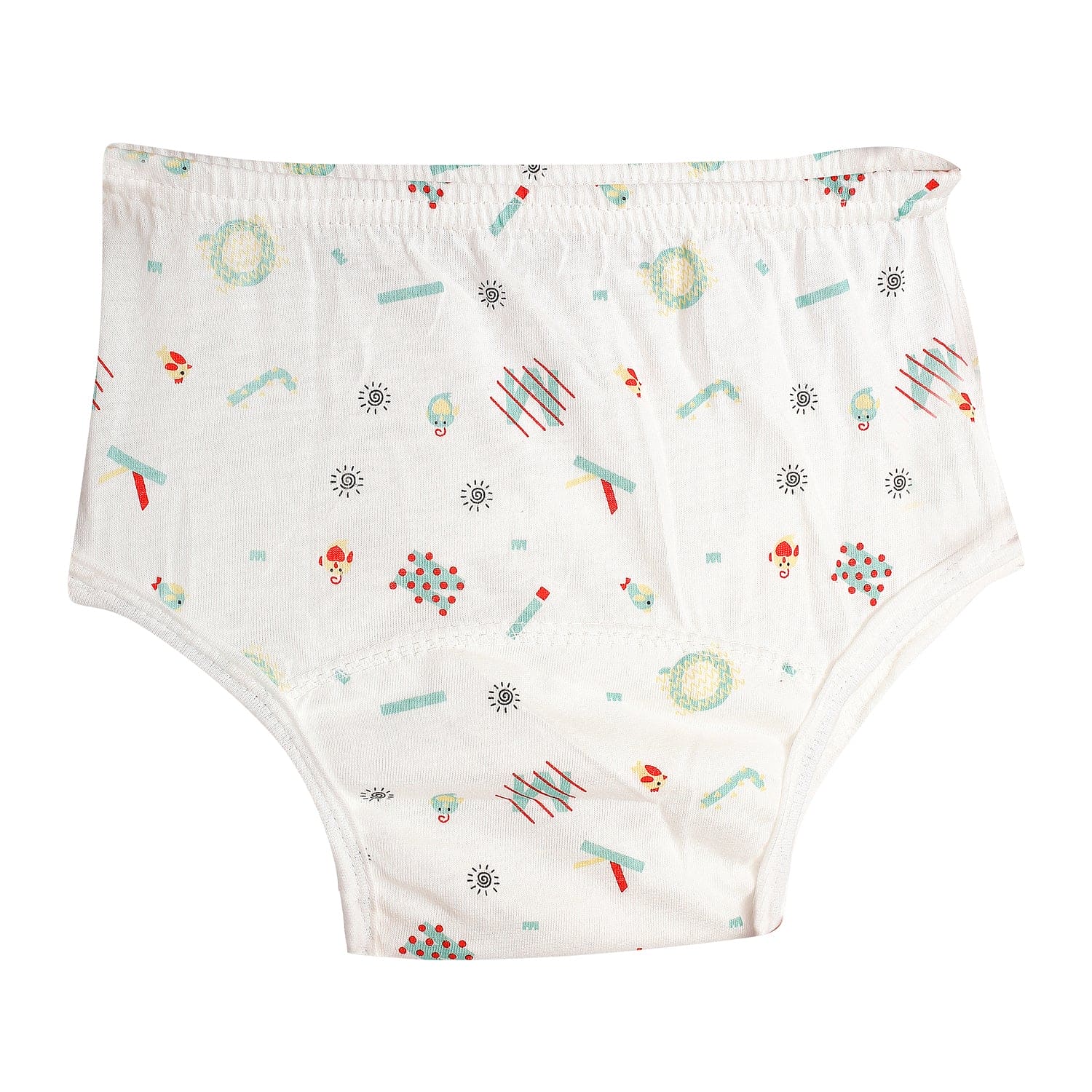 Adjustable & Washable Cloth Diaper Panty 2 Pk Abstract Multicolour - Baby Moo