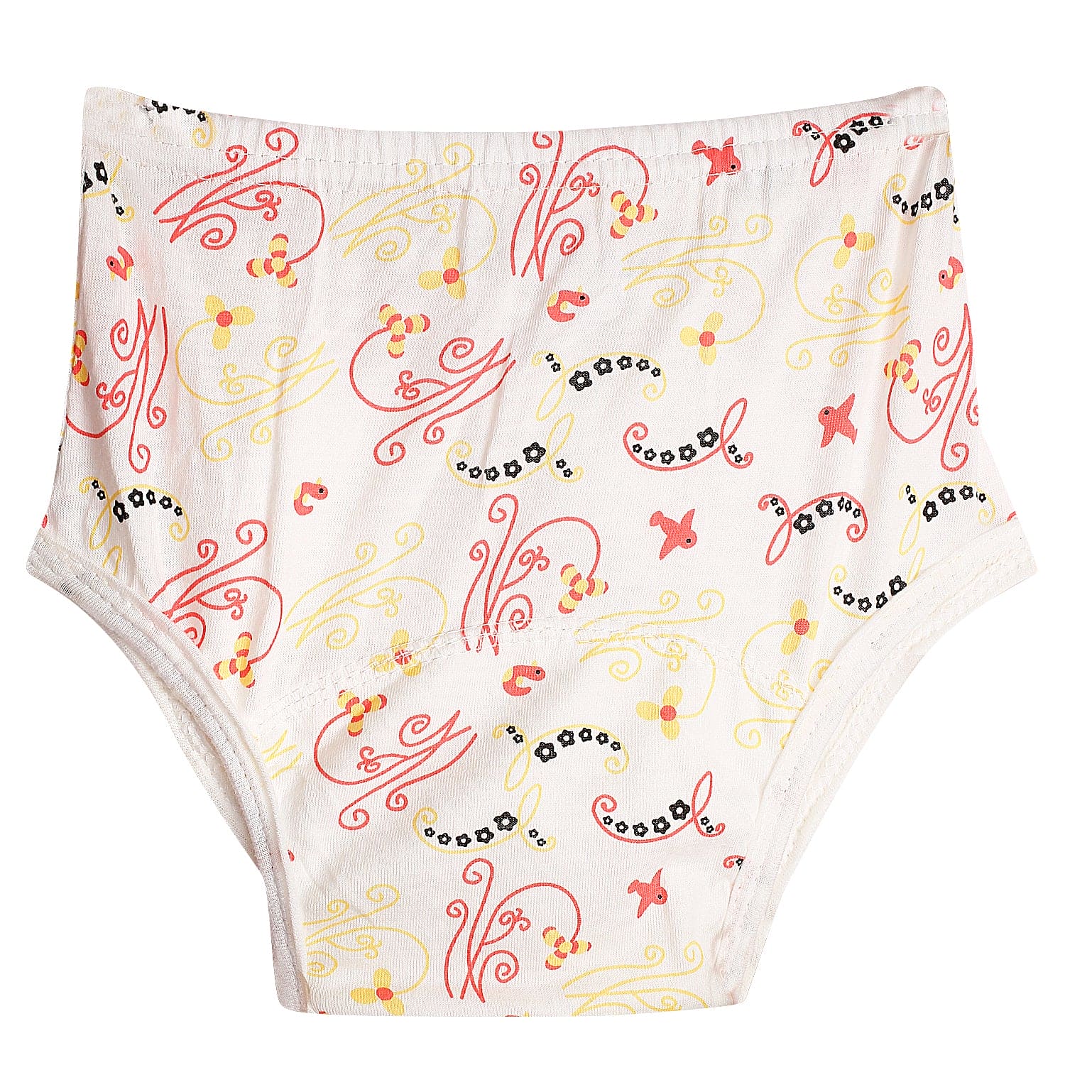 Adjustable & Washable Cloth Diaper Panty 2 Pk Abstract Multicolour - Baby Moo