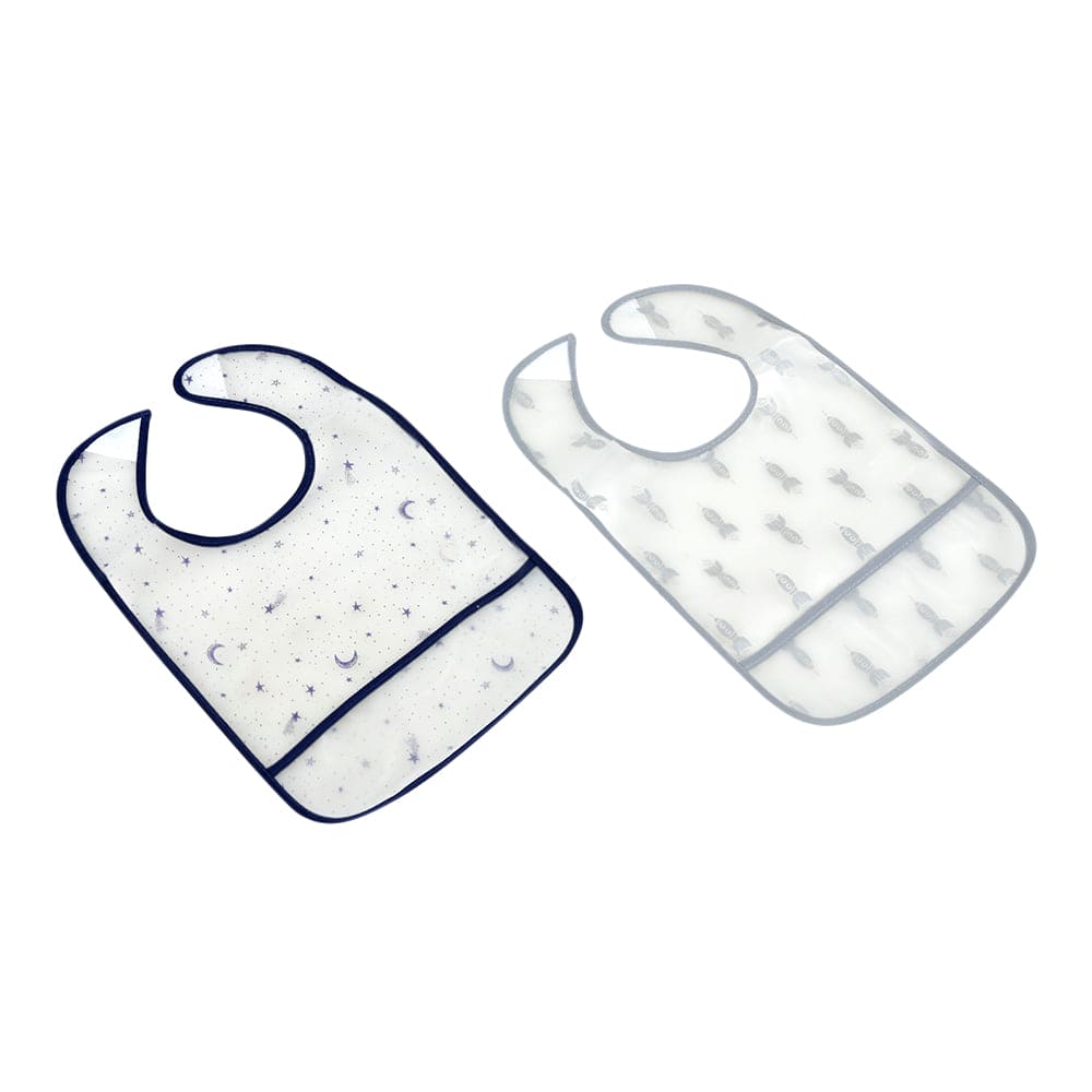 Galaxy Blue 5 Pk Bibs