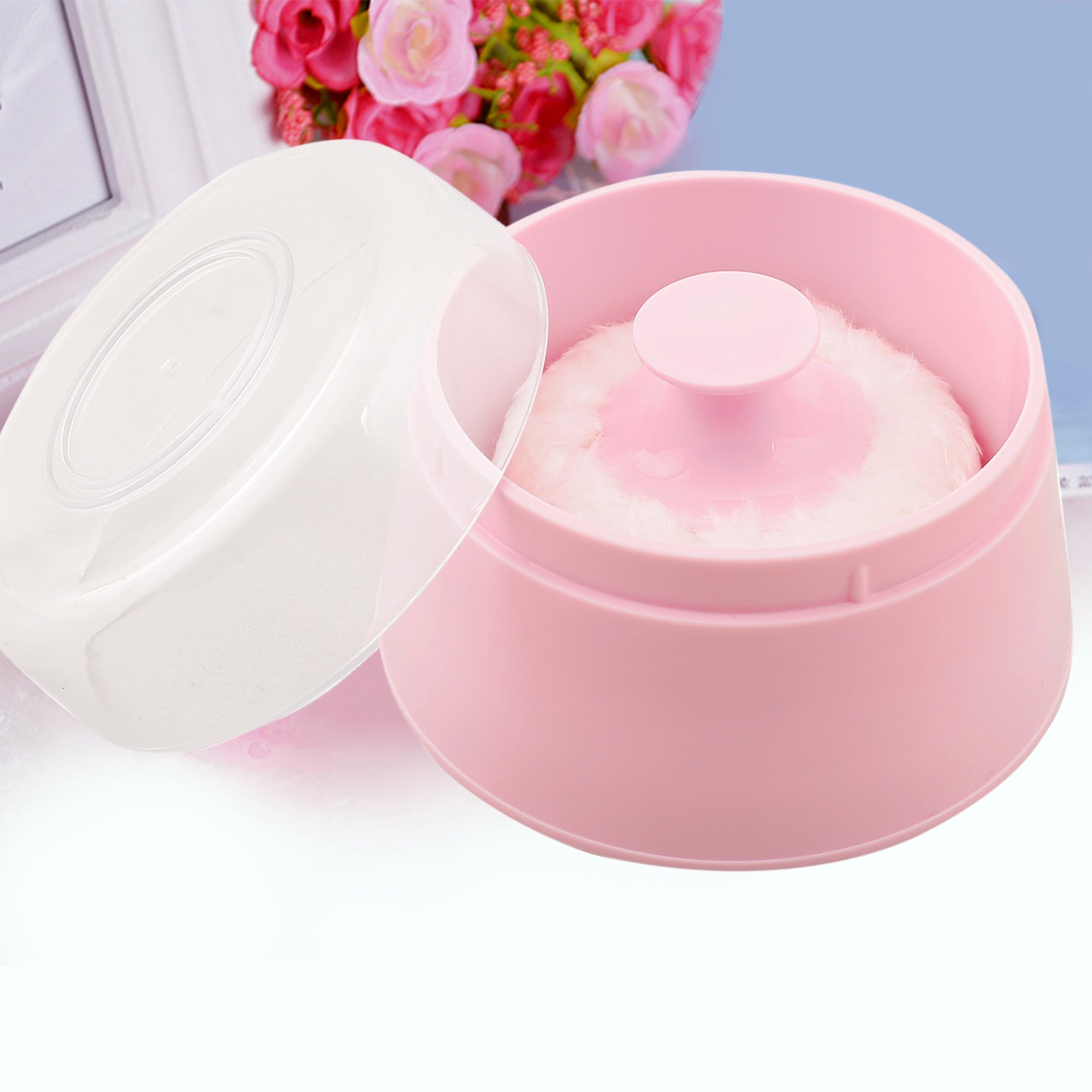 Premium Pink Powder Puff - Baby Moo