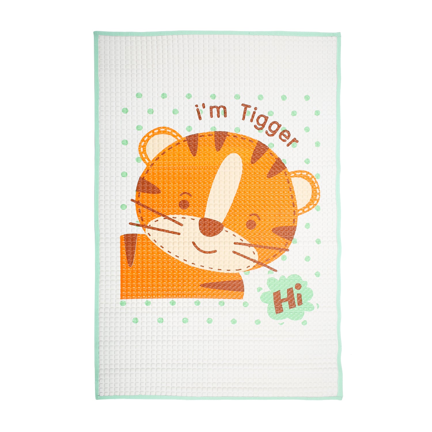 Brave Tiger White And Orange Massage Mat - Baby Moo
