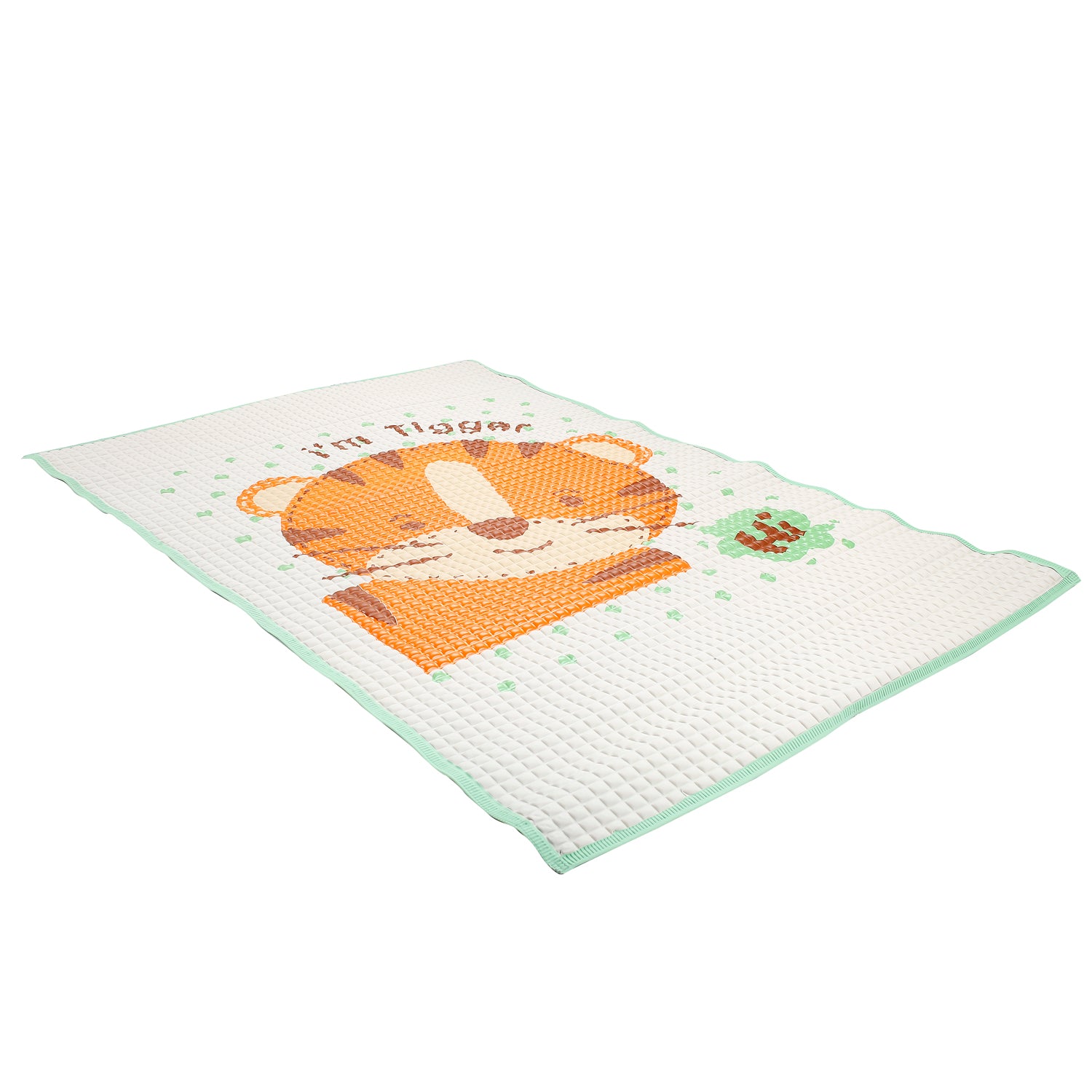 Brave Tiger White And Orange Massage Mat - Baby Moo
