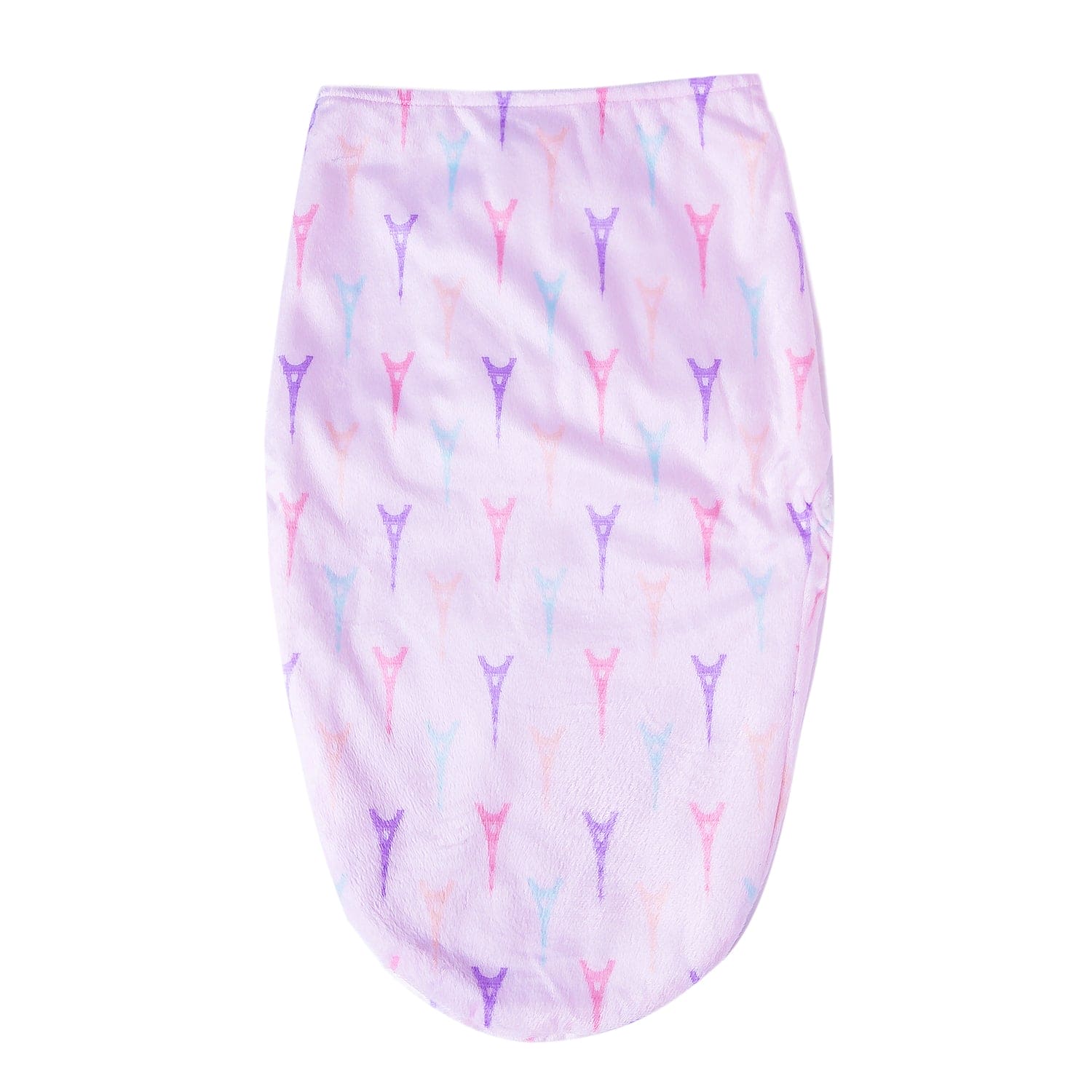 White Fur Swaddle - Baby Moo