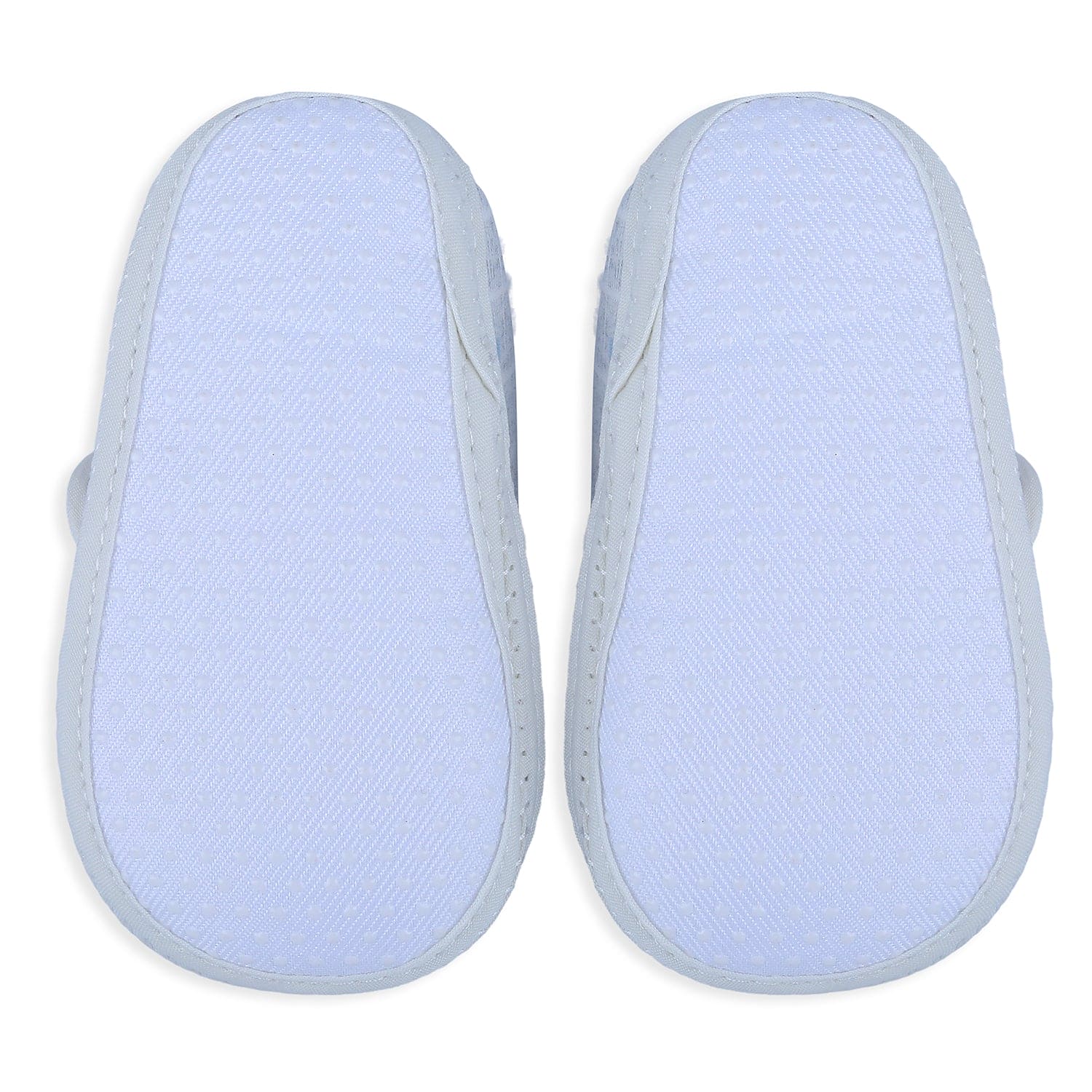 Baby Moo Naughty Bunny Velcro Strap Non-slip Kids Booties - Grey - Baby Moo