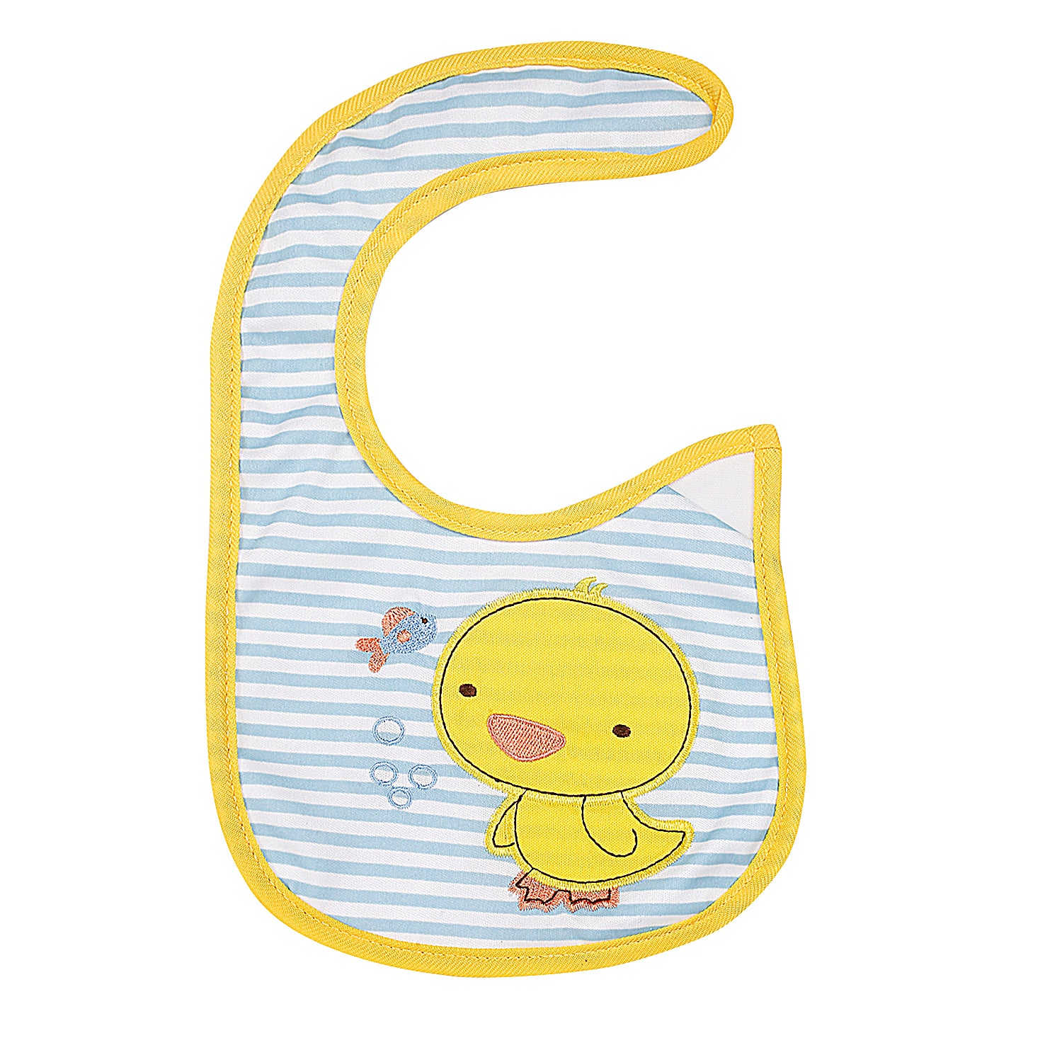 Duck And Plane Multicolour 3 Pk Bibs - Baby Moo