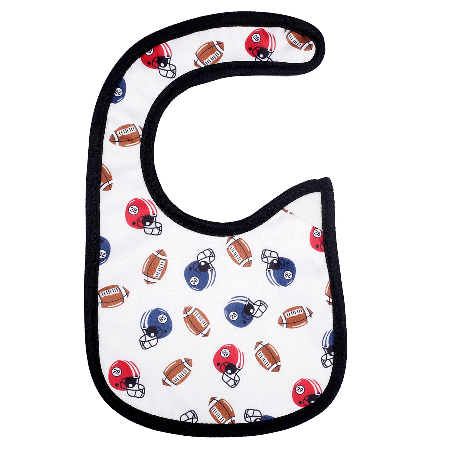 Sporty Multicolour 3 Pk Bibs - Baby Moo