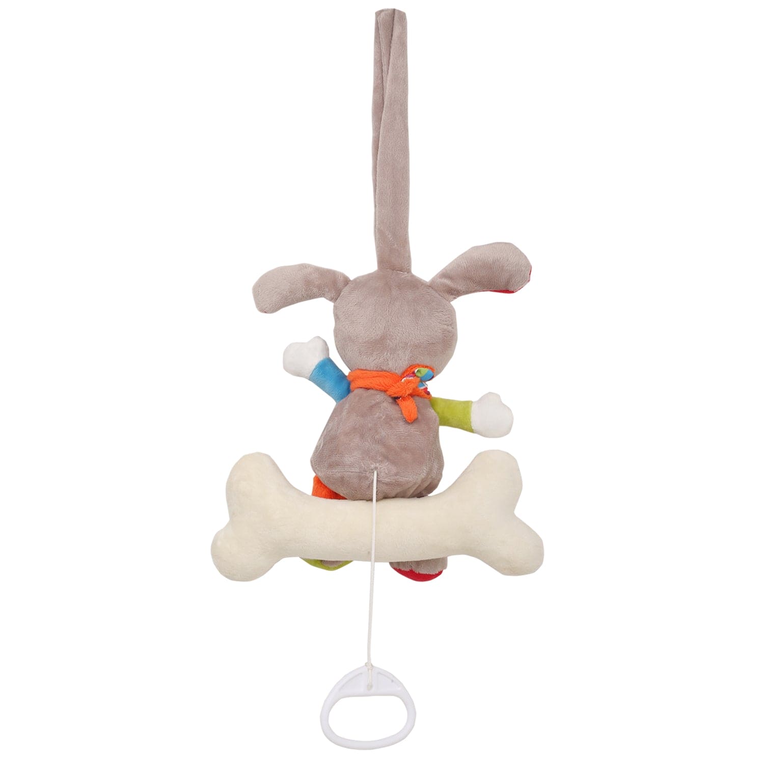 Dog Grey Hanging Pulling Toy - Baby Moo