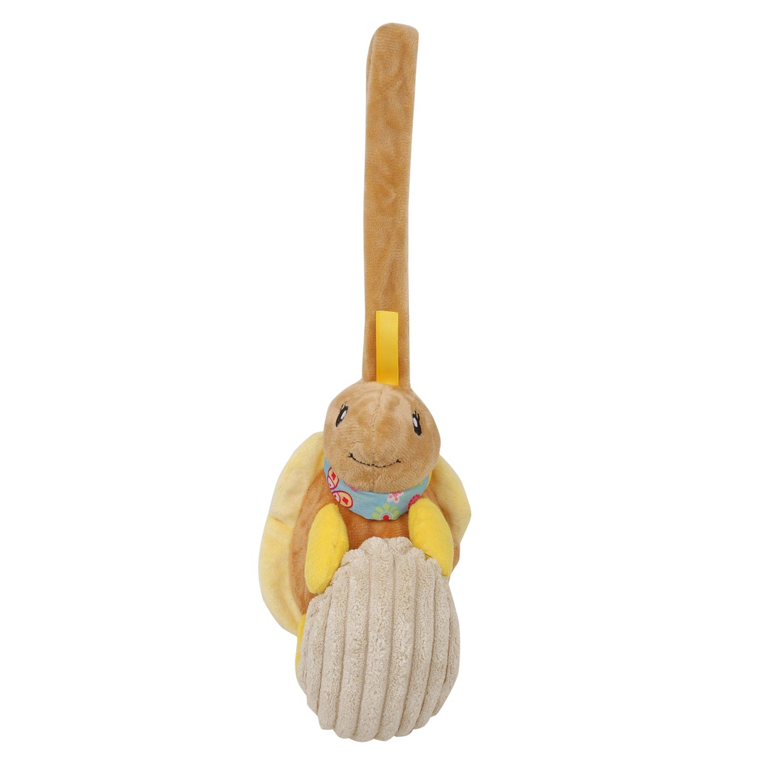 Tortoise Yellow Hanging Pulling Toy - Baby Moo