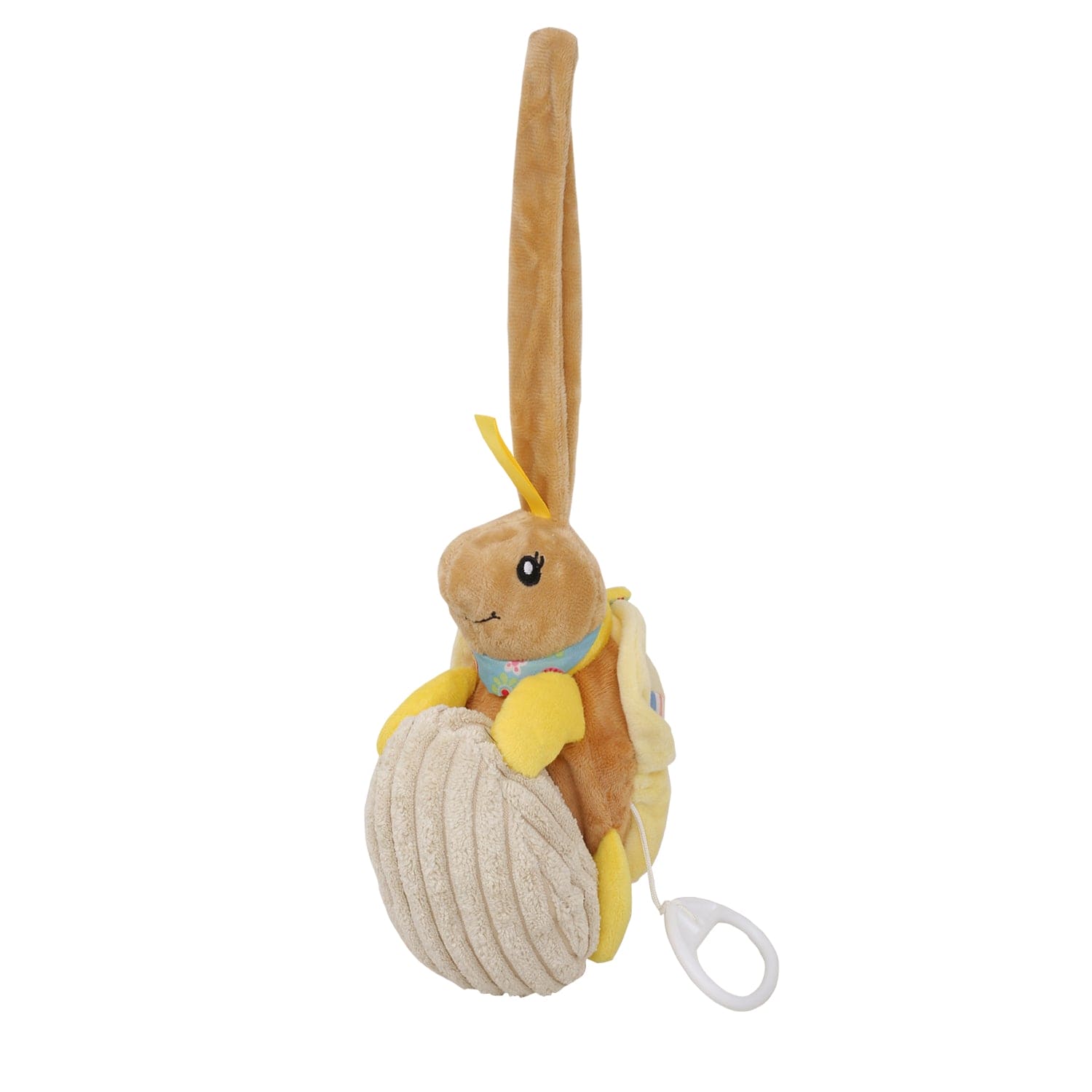 Tortoise Yellow Hanging Pulling Toy - Baby Moo