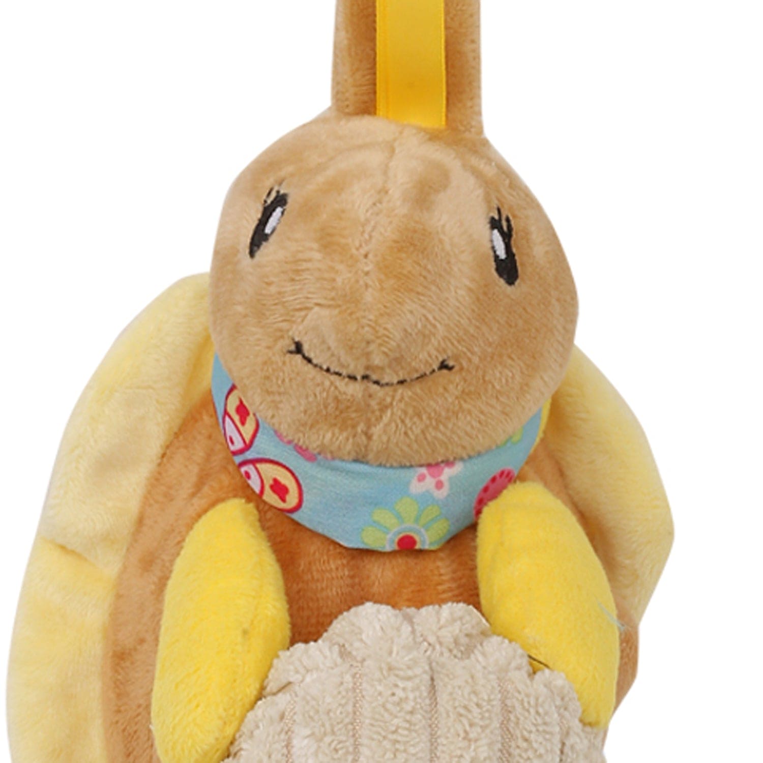 Tortoise Yellow Hanging Pulling Toy - Baby Moo