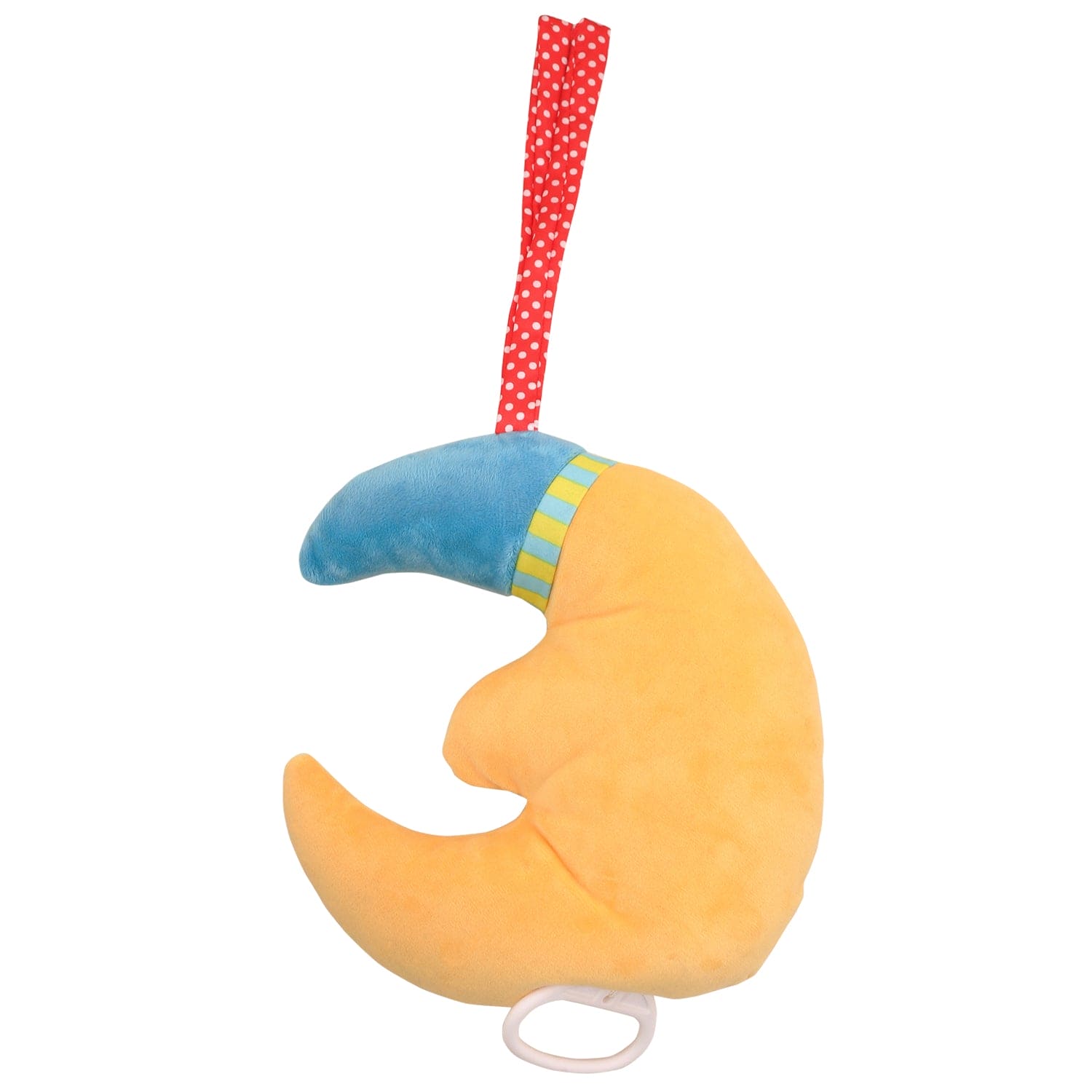 Moon Yellow Hanging Pulling Toy - Baby Moo