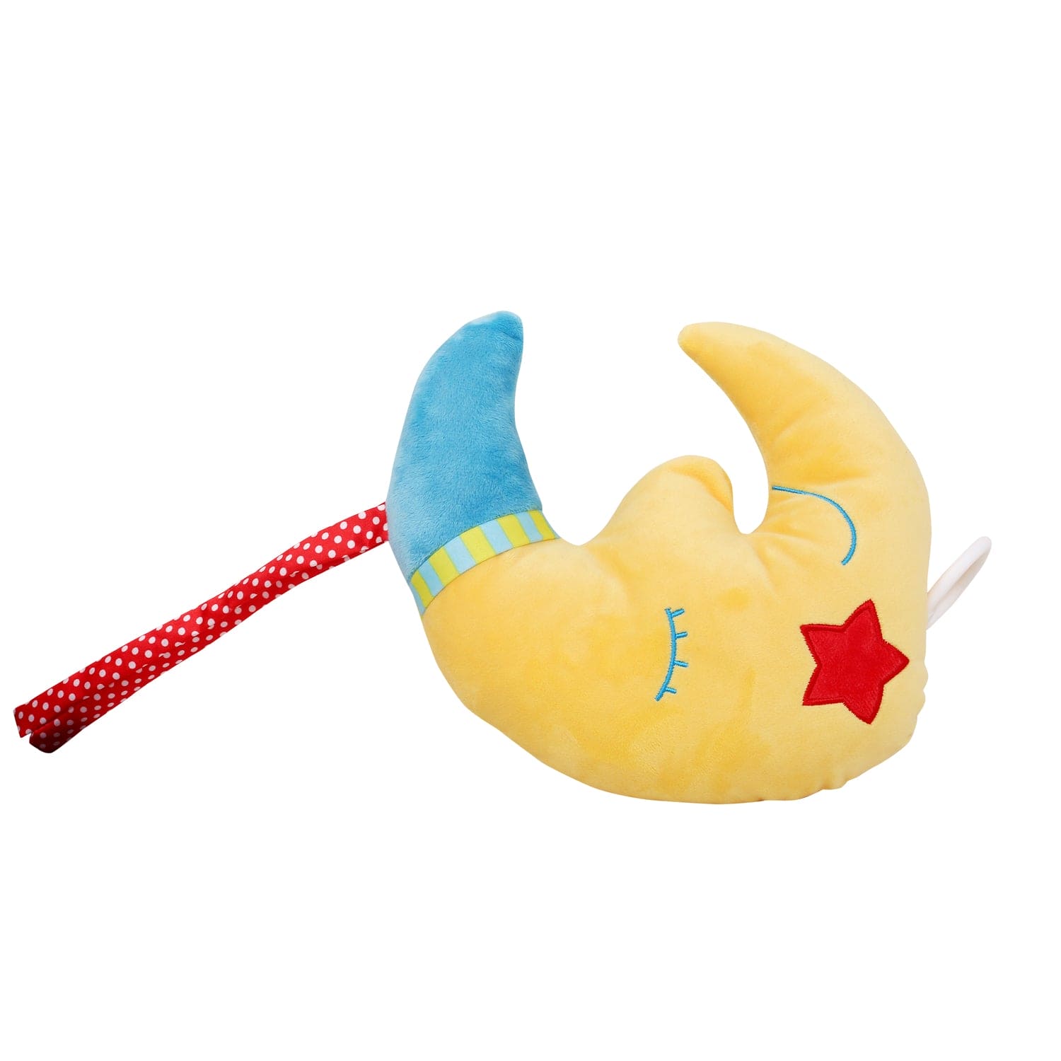 Moon Yellow Hanging Pulling Toy - Baby Moo